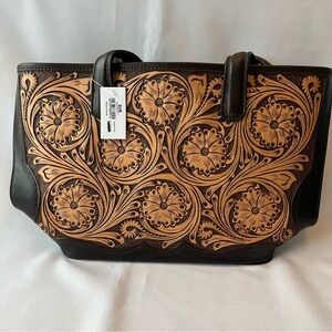 SVK Collection Genuine Leather Handbag New With Tags